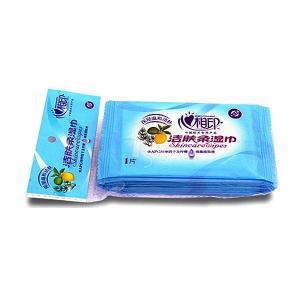 我們設備可生產的產品 單片裝濕巾